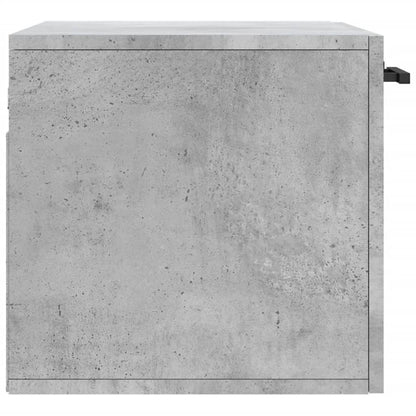 Wall Cabinet Concrete Grey 60x36.5x35 cm Engineered Wood