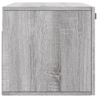 Wall Cabinet Grey Sonoma 80x36.5x35 cm Engineered Wood