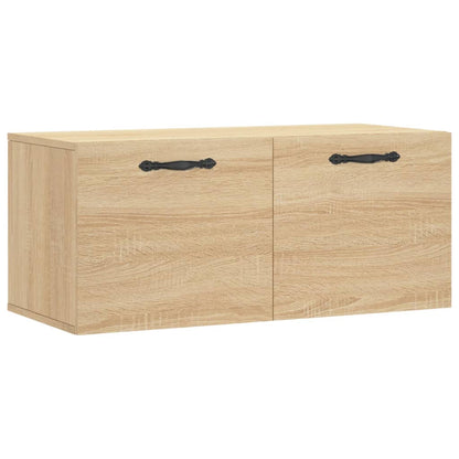 Wall Cabinet Sonoma Oak 80x36.5x35 cm Engineered Wood