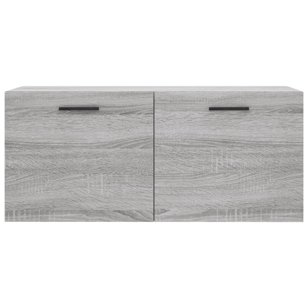 Wall Cabinet Grey Sonoma 80x36.5x35 cm Engineered Wood