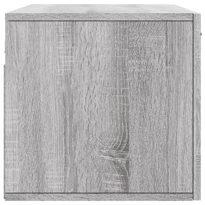 Wall Cabinet Grey Sonoma 80x36.5x35 cm Engineered Wood