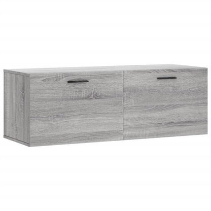 Wall Cabinet Grey Sonoma 100x36.5x35 cm Engineered Wood