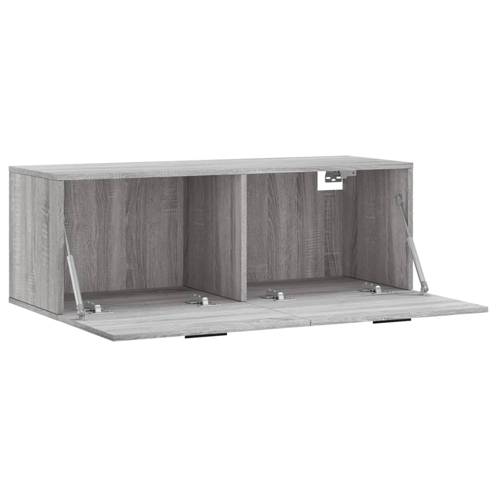 Wall Cabinet Grey Sonoma 100x36.5x35 cm Engineered Wood