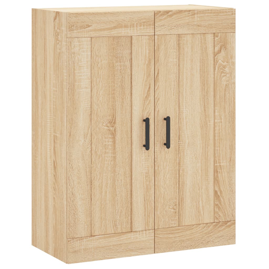 Wall Mounted Cabinet Sonoma Oak 69.5x34x90 cm Engineered Wood