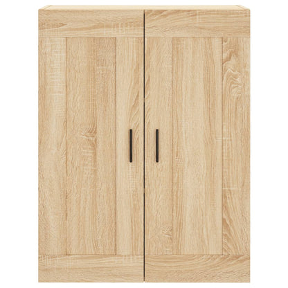 Wall Mounted Cabinet Sonoma Oak 69.5x34x90 cm Engineered Wood