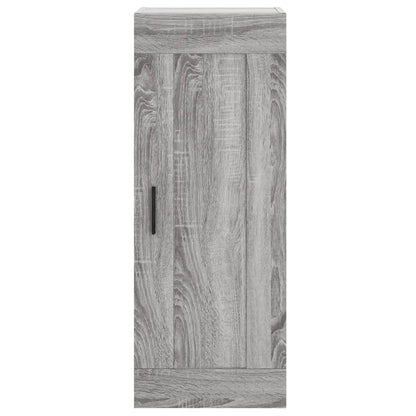 Wall Mounted Cabinet Grey Sonoma 34.5x34x90 cm Engineered Wood