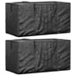 Christmas Tree Storage Bags 2 pcs Black Polyethylene