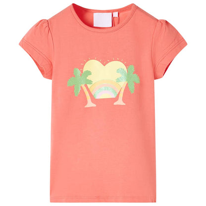 Kids' T-shirt Coral 92