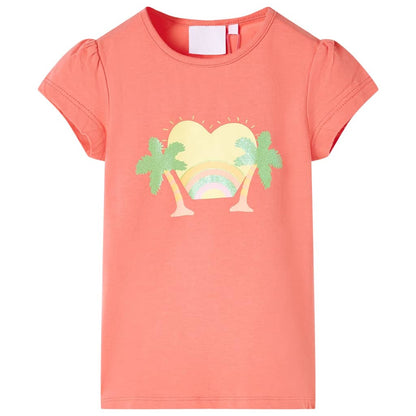 Kids' T-shirt Coral 104