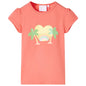 Kids' T-shirt Coral 128