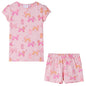 Kids' Pyjamas with Short Sleeves Light Pink 104