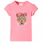 Kids' T-shirt Neon Pink 140