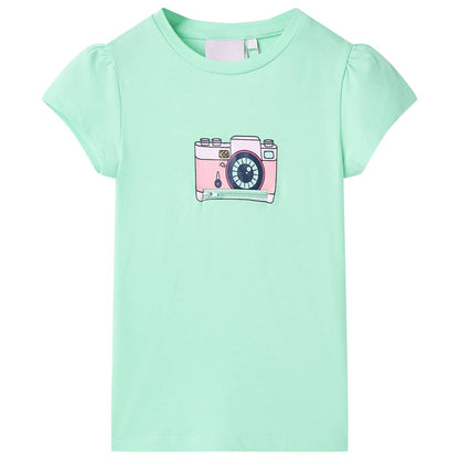 Kids' T-shirt Bright Green 92