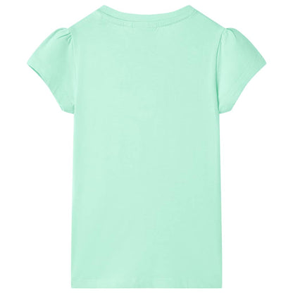 Kids' T-shirt Bright Green 116