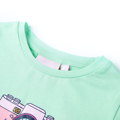 Kids' T-shirt Bright Green 116