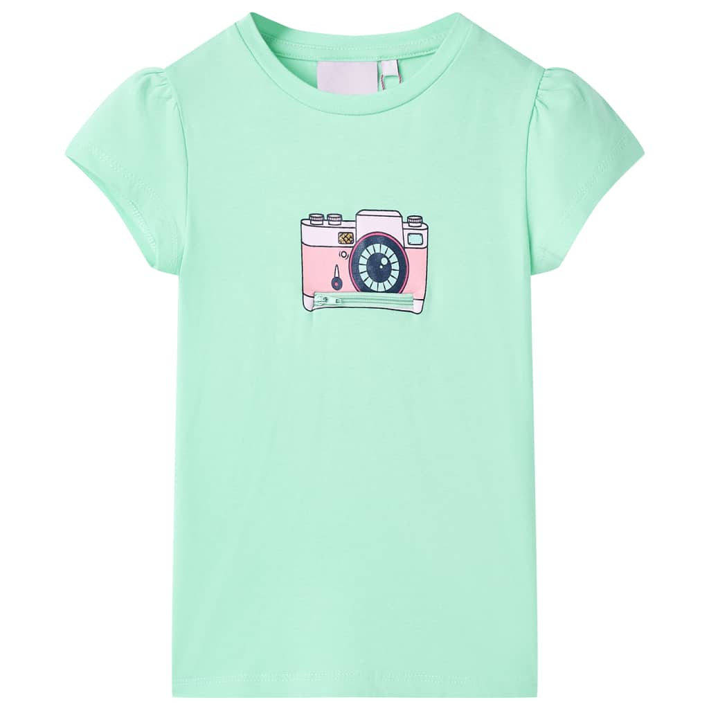 Kids' T-shirt Bright Green 128