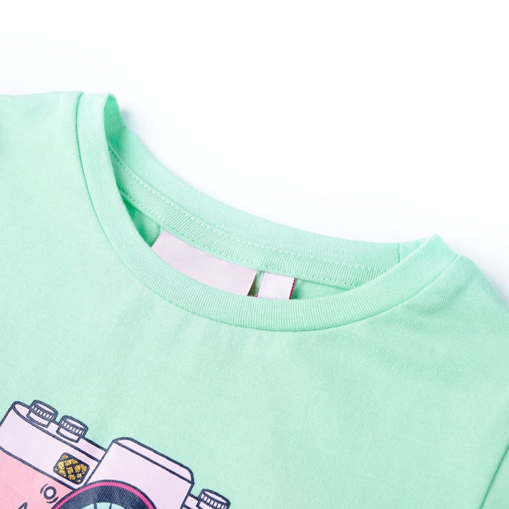 Kids' T-shirt Bright Green 128