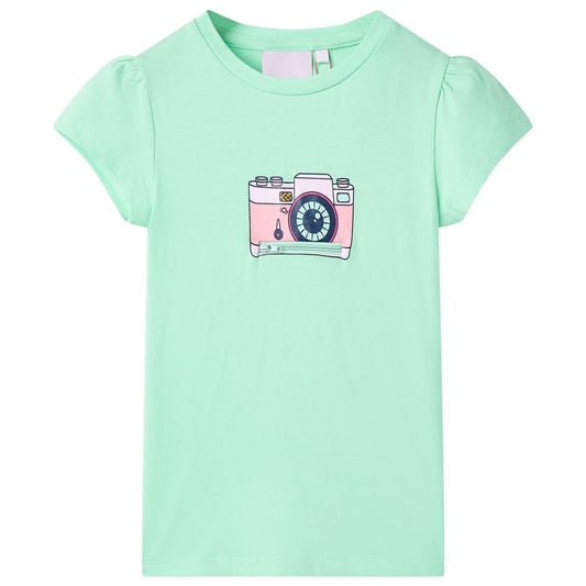 Kids' T-shirt Bright Green 140