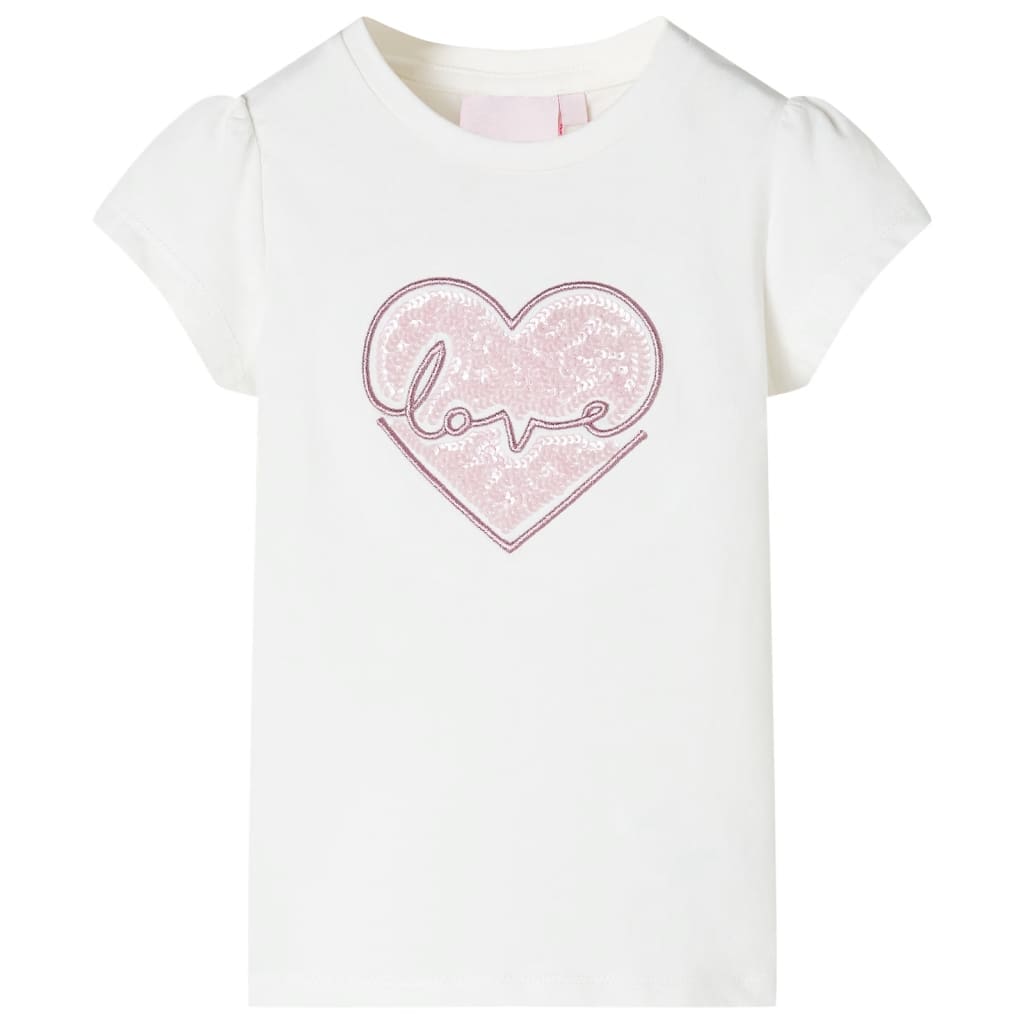 Kids' T-shirt Ecru 92