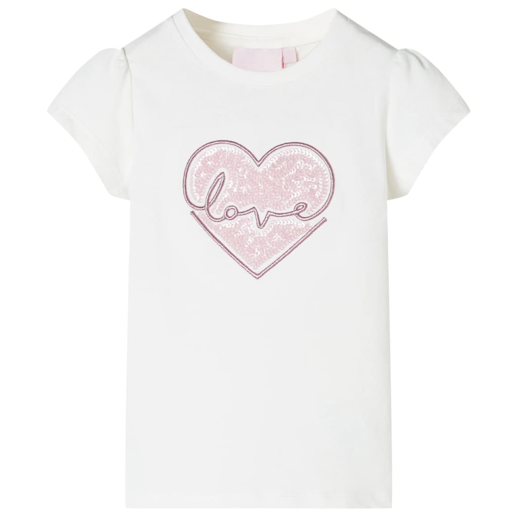 Kids' T-shirt Ecru 104