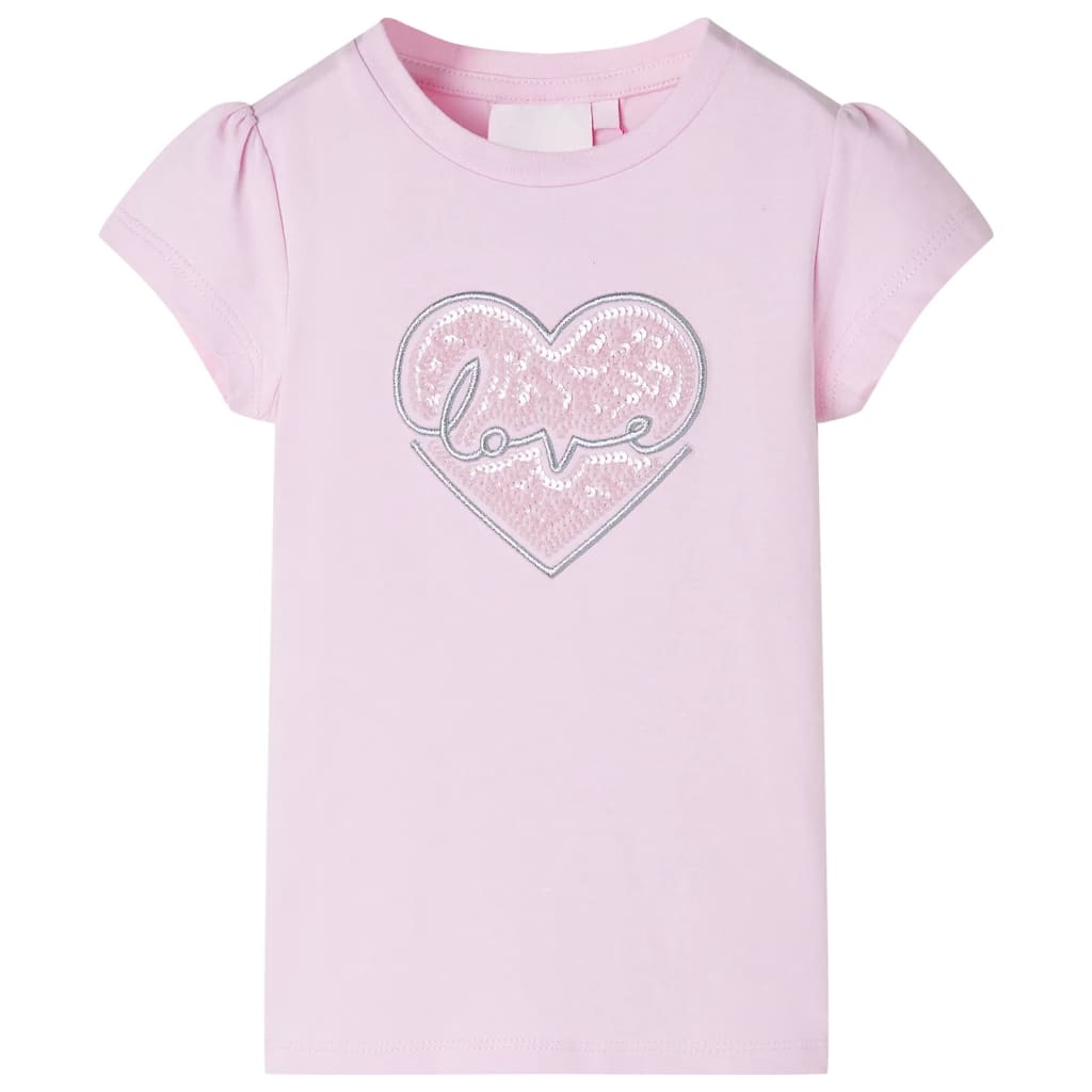 Kids' T-shirt Light Pink 92