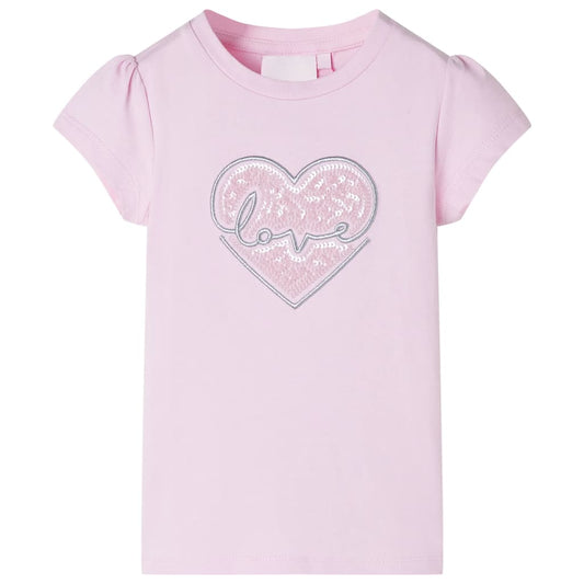 Kids' T-shirt Light Pink 92