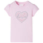 Kids' T-shirt Light Pink 92