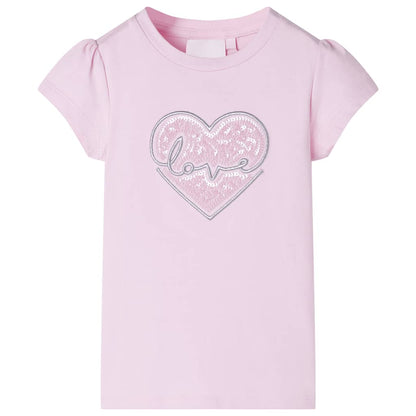 Kids' T-shirt Light Pink 104