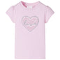 Kids' T-shirt Light Pink 104