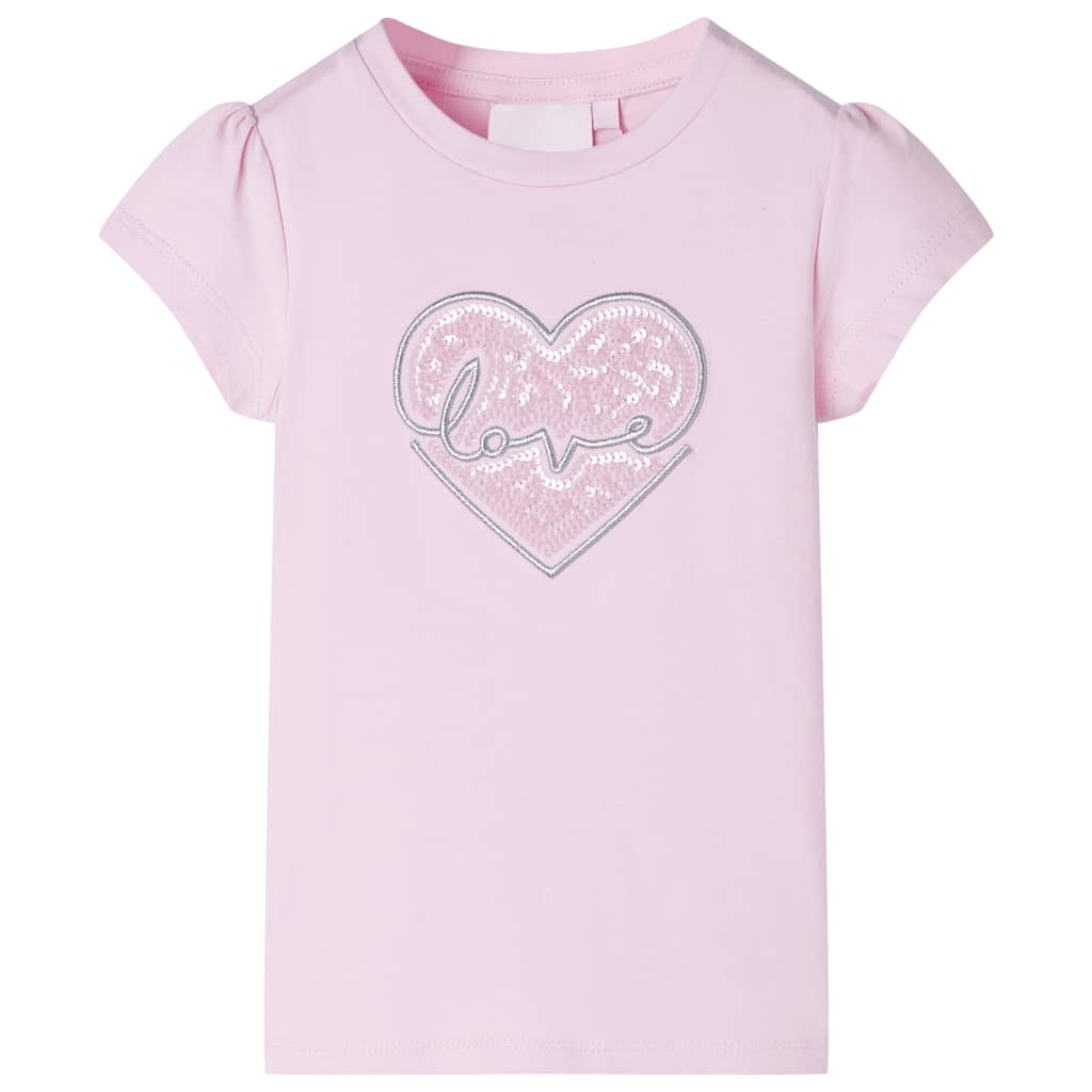 Kids' T-shirt Light Pink 140