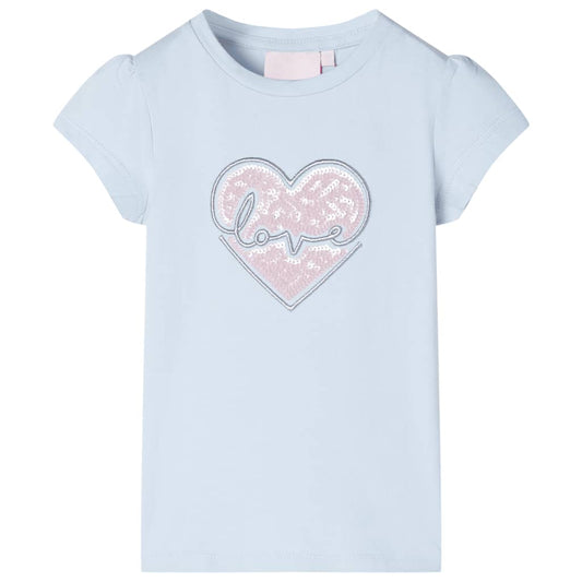 Kids' T-shirt Light Blue 92