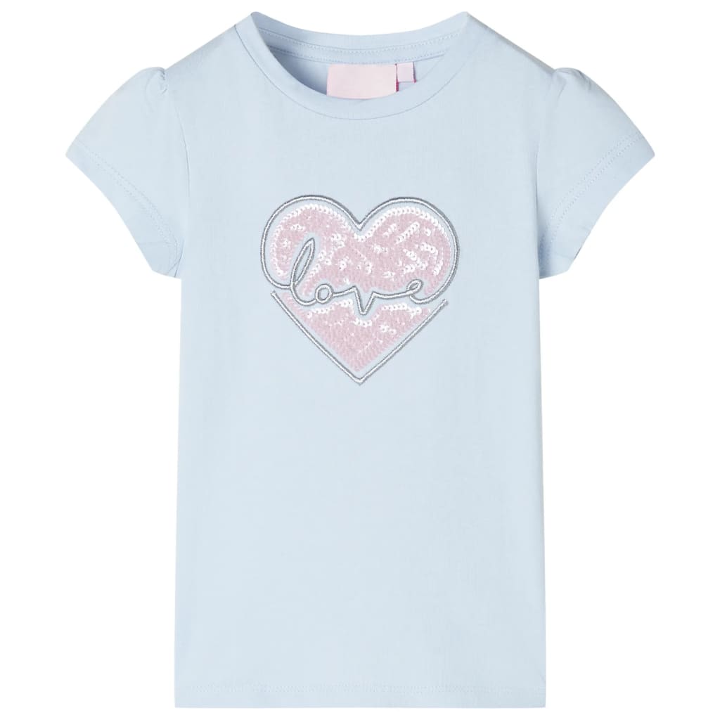 Kids' T-shirt Light Blue 128