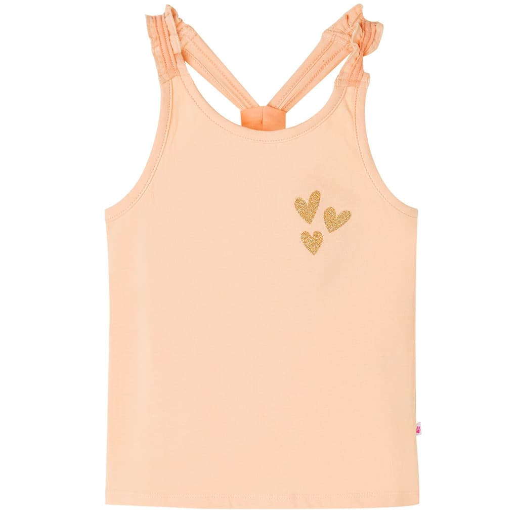 Kids' Tank Top Light Orange 104