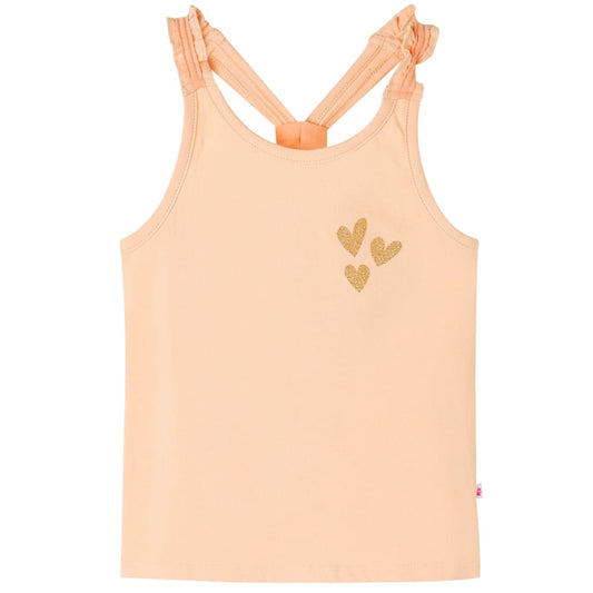 Kids' Tank Top Light Orange 116