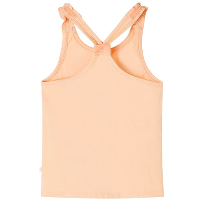 Kids' Tank Top Light Orange 128