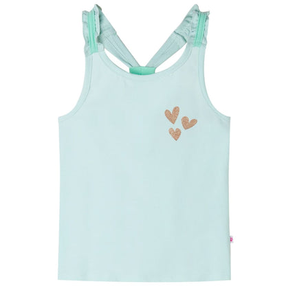 Kids' Tank Top Light Mint 104