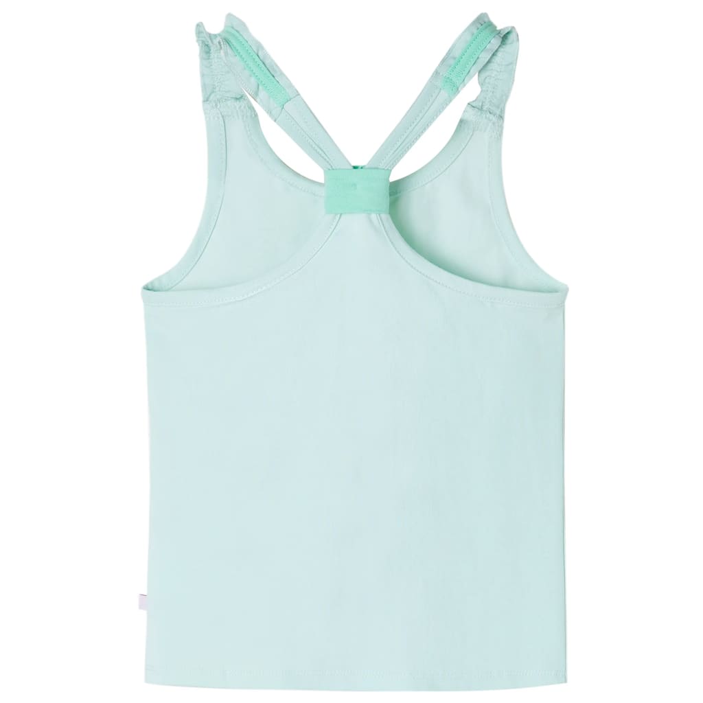 Kids' Tank Top Light Mint 104