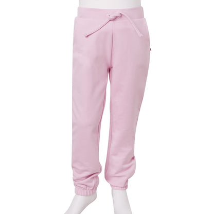 Kids' Sweatpants Light Pink 92