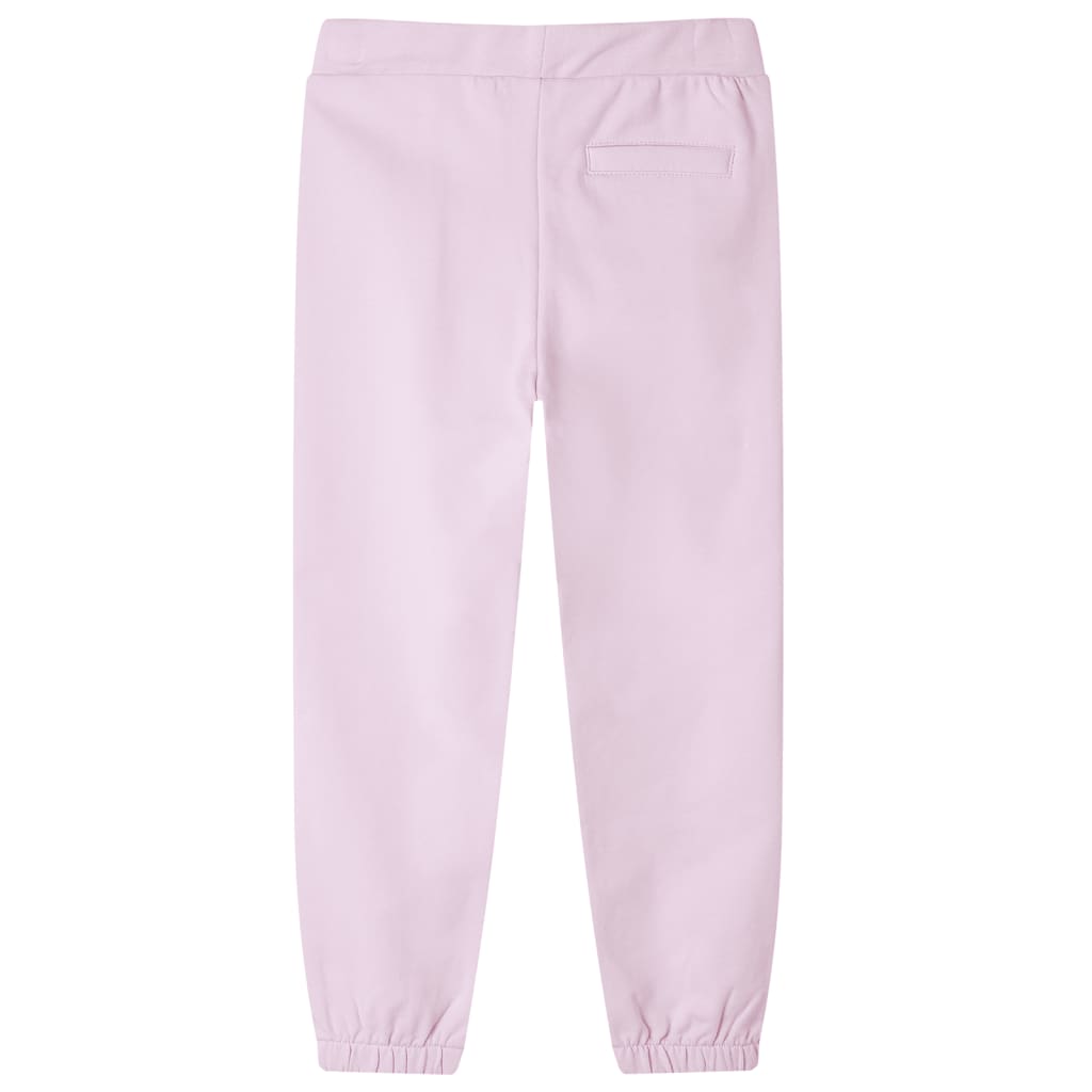 Kids' Sweatpants Light Pink 104