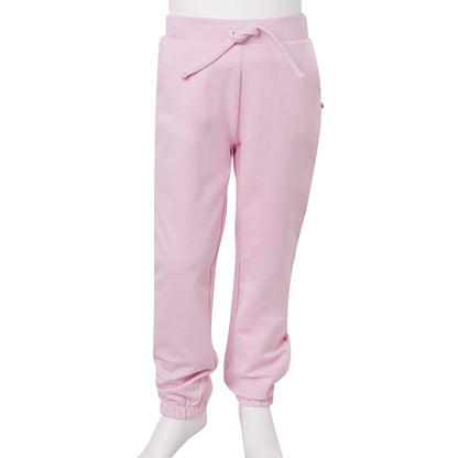 Kids' Sweatpants Light Pink 104