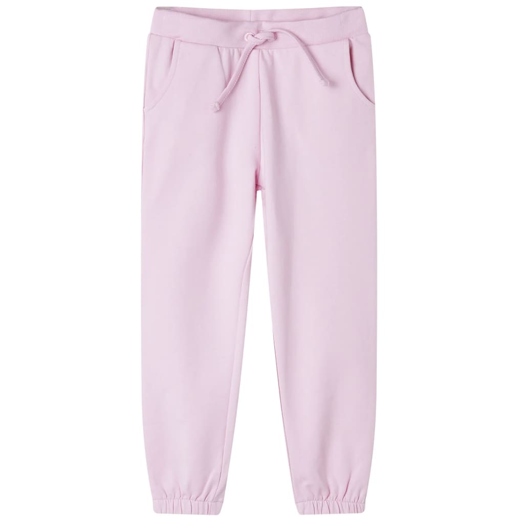 Kids' Sweatpants Light Pink 128