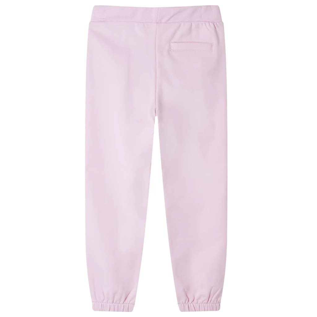 Kids' Sweatpants Light Pink 128