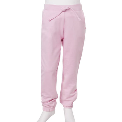 Kids' Sweatpants Light Pink 128