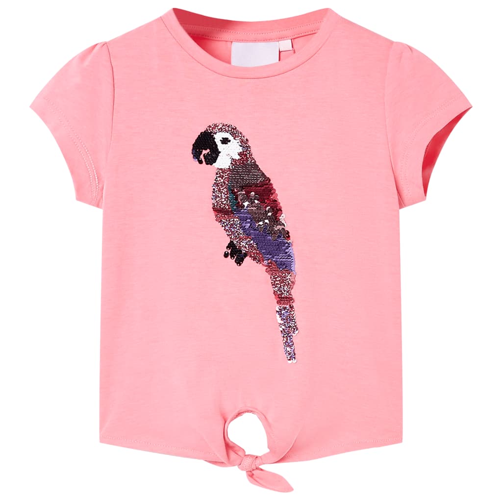 Kids' T-shirt Fluo Pink 116