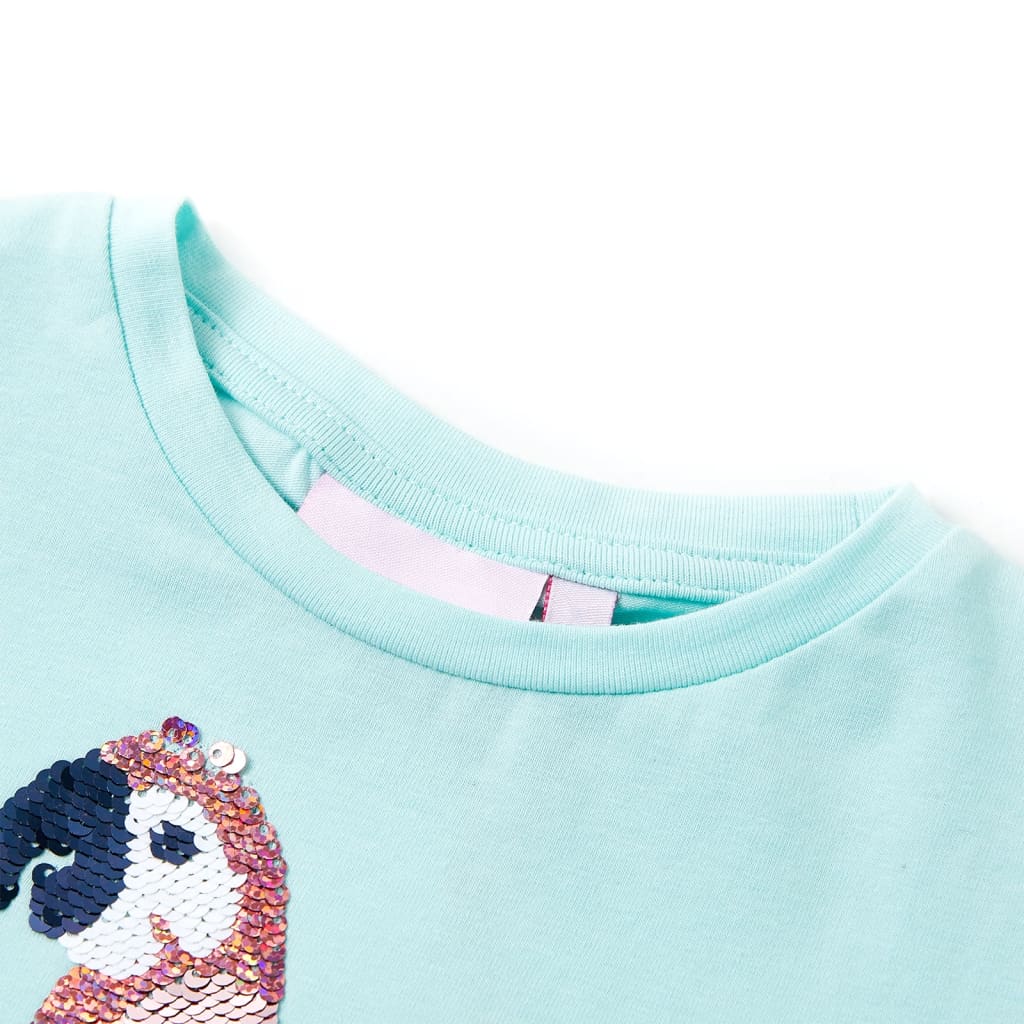 Kids' T-shirt Light Aqua 92