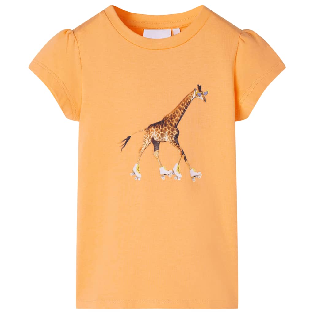 Kids' T-shirt Bright Orange 92