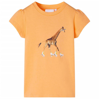 Kids' T-shirt Bright Orange 104