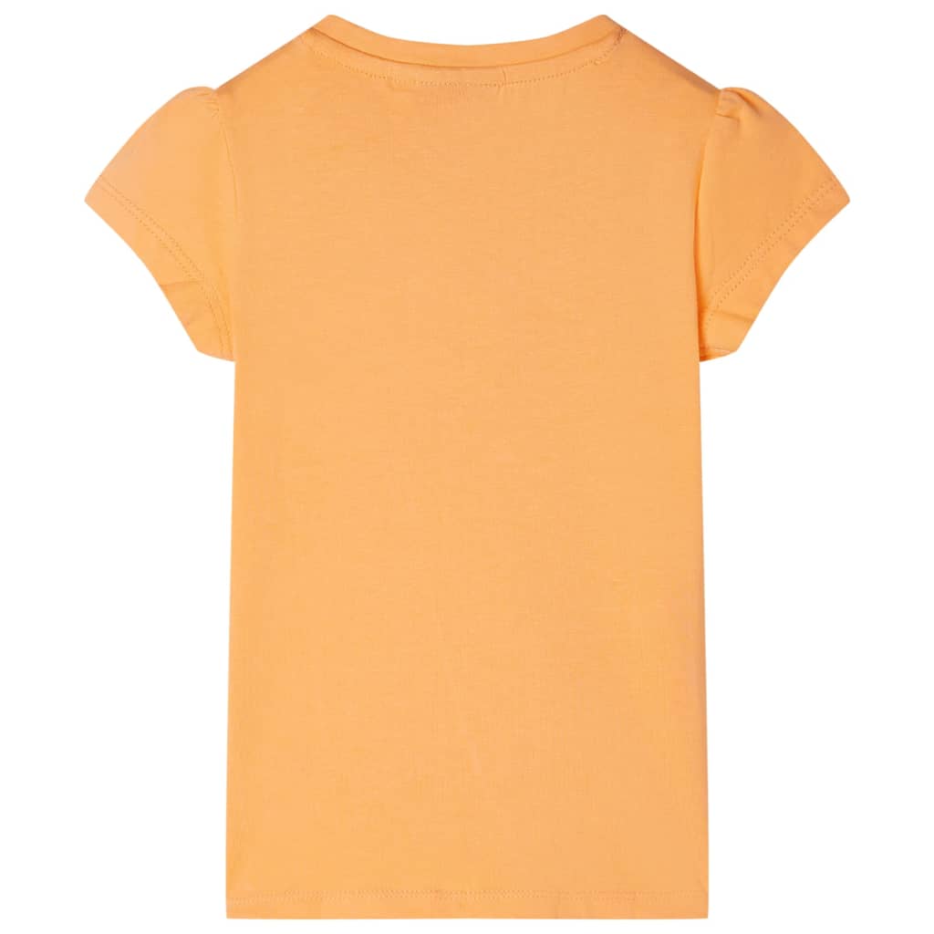 Kids' T-shirt Bright Orange 104