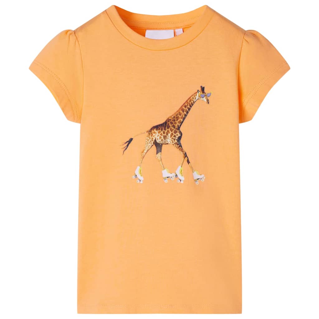 Kids' T-shirt Bright Orange 116