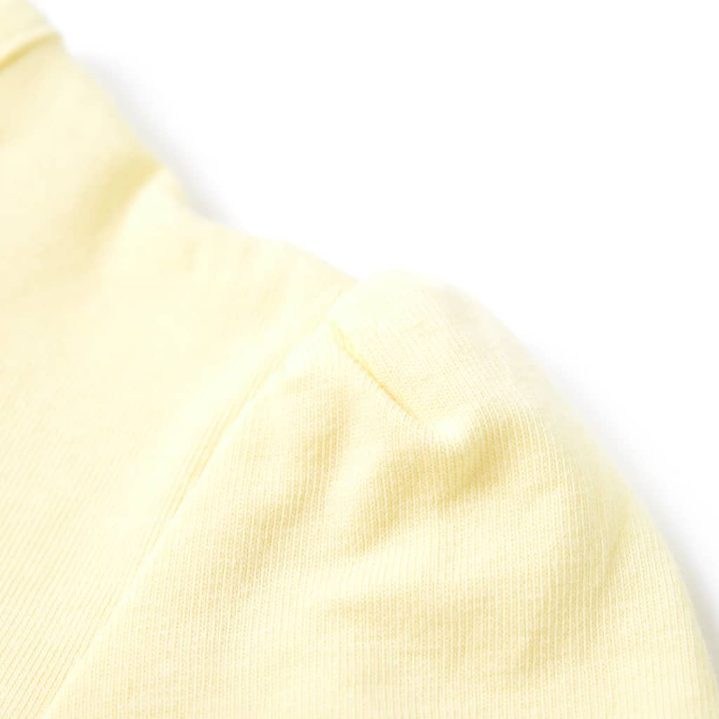 Kids' T-shirt Soft Yellow 92